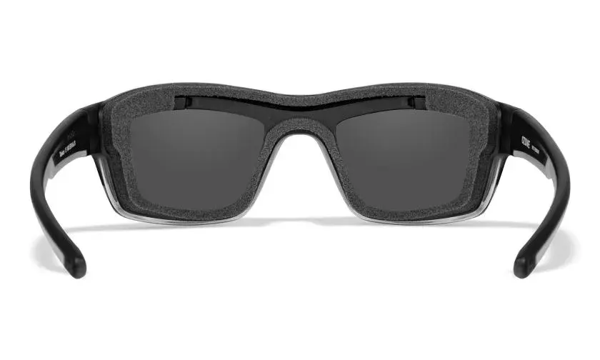 WileyX WX OZONE Lenses: Silver Flash Frame: Matte Charcoal fade to Grey
