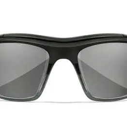 WileyX WX OZONE Lenses: Silver Flash Frame: Matte Charcoal fade to Grey