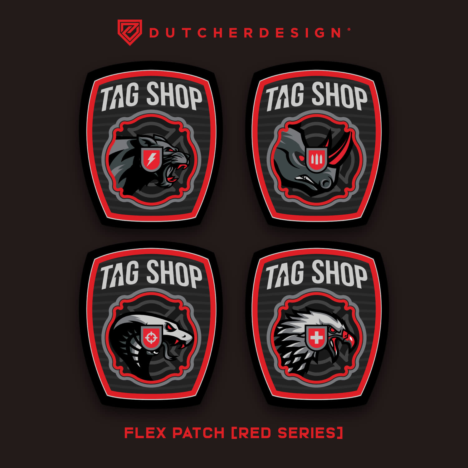 Flex Patch Red + Sparkarte