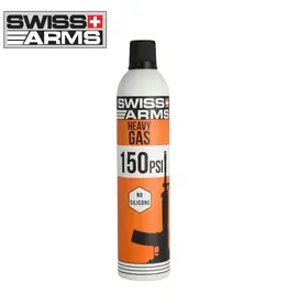 swiss arms Heavy Gas / Airsoft Gas 600 ml siliconenvrij