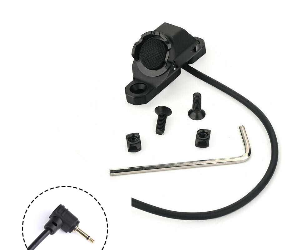 WADSN UT Hot Button Keymod und CD M-lok 3,5 mm Stecker