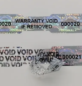 TAG-SHOP ® Camaleon FPS lock strips, Sealing Stickers 7 stuks eenmalig gebruik