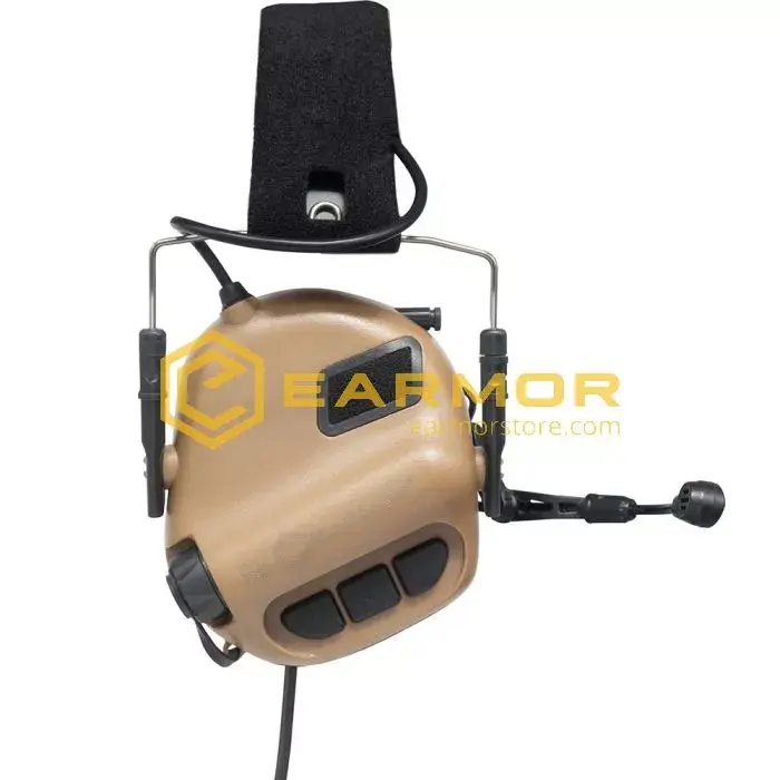 OPSMEN Earmor M32-MOD4 TN Professional Electronic Earmuff TAN M32-MOD3 TN