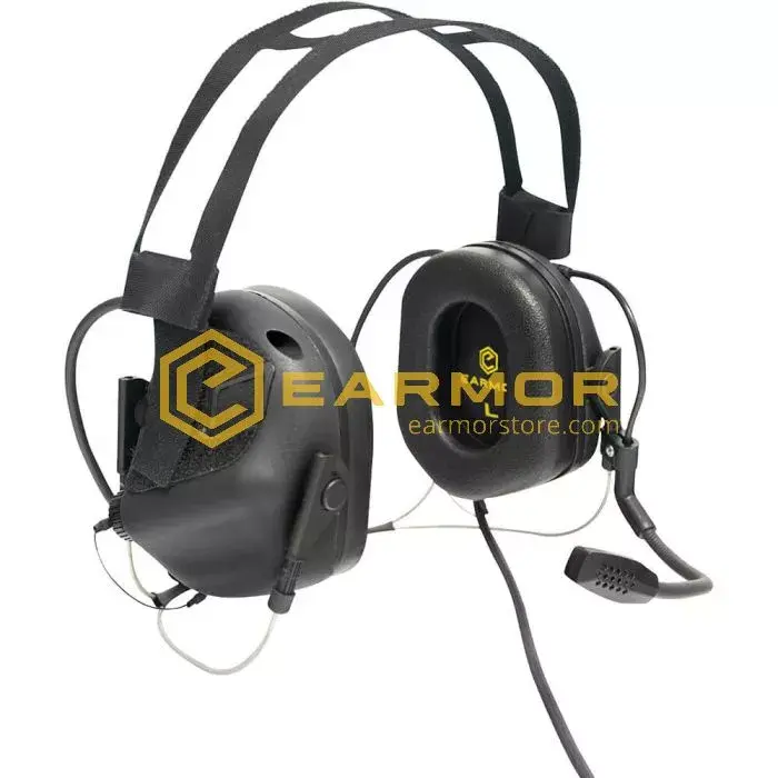 Earmor EARMOR - Gehoorbescherming MilPro M32N Mark3 BLACK