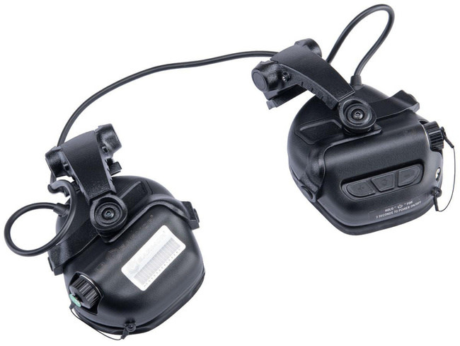 Earmor - Gehoorbescherming MilPro M32X TEAM Wendy  Mark3 BLACK