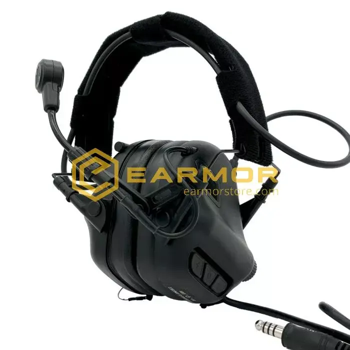 Earmor Copy of EARMOR - Gehoorbescherming MilPro M32X TEAM Wendy  Mark3 BLACK