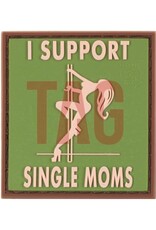 Copy of I Support Single Mums Rubber Patch swat