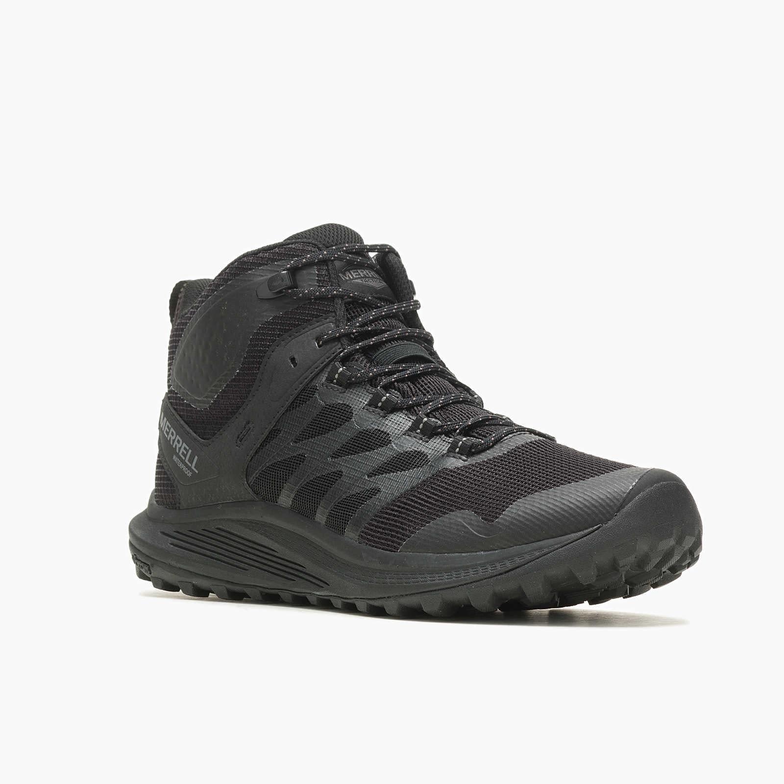 Merrell Nova 3 Tactical Mid WP ZWART