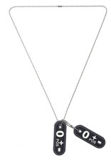 101 inc Hundemarke PVC Blutgruppe O+ positiv