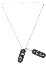 101 inc Hundemarke PVC Blutgruppe B+ positiv