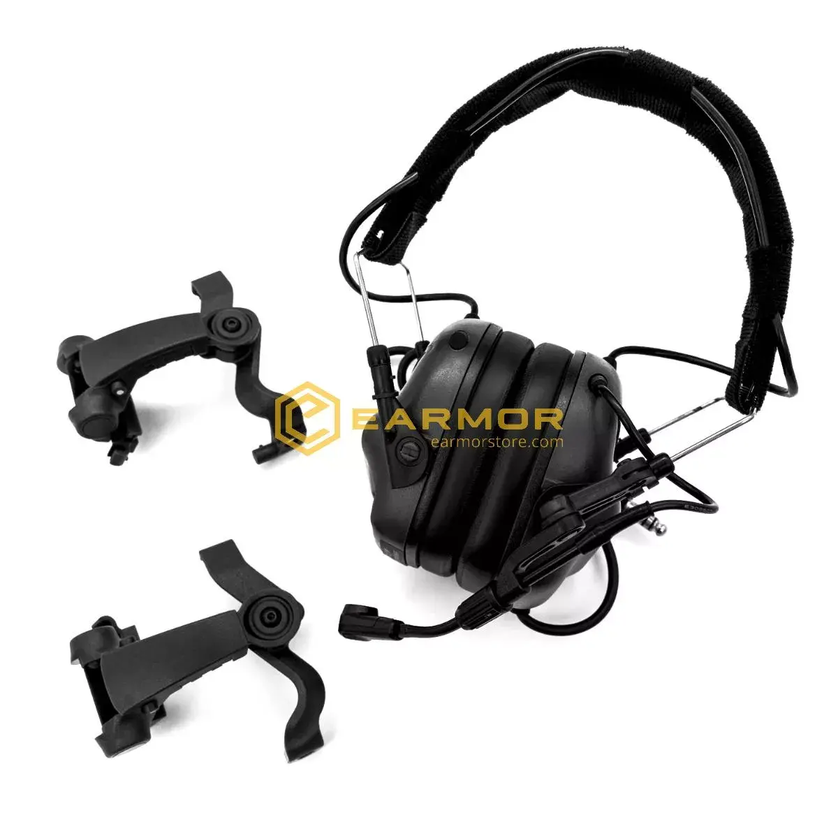 OPSMEN Earmor M32X BK Professional Electronic Earmuff Black