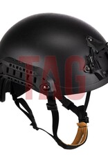 FMA SF Super High Cut Helm Schwarz