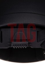 FMA SF Super High Cut Helm Schwarz