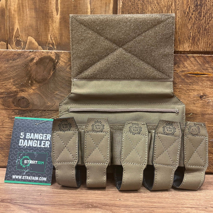 strataim Copy of Strataim 5 BANGER DANGLER GRENADE POUCH Ranger Green