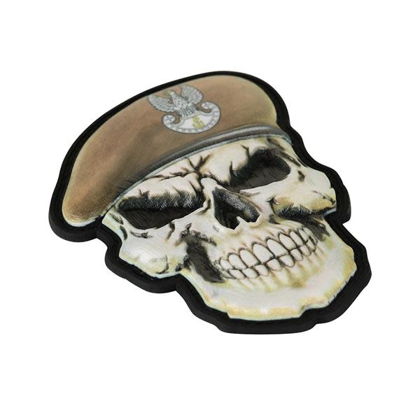 M-TAC patch skull in beret (Territorial Defence Force)