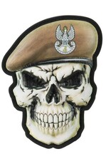 M-TAC Aufgesetzter Totenkopf im Barett (Territorial Defense Force)