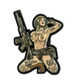 M-TAC Patch Tactical Girl №1 Trysub PVC