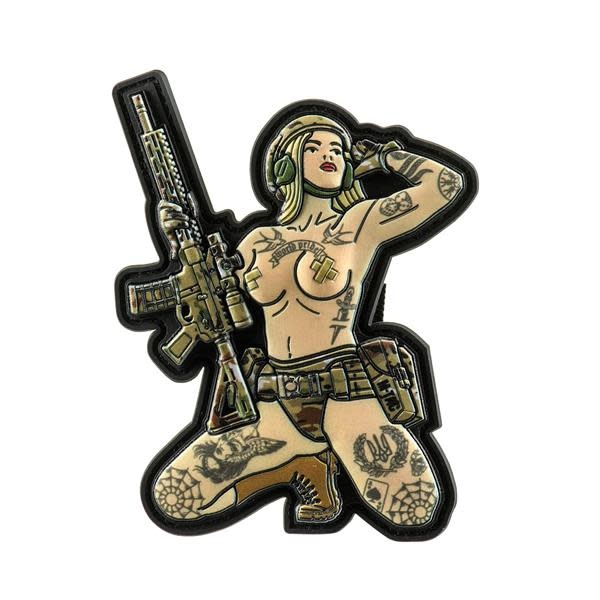 M-TAC Patch Tactical Girl №1 Trysub PVC