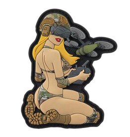 M-TAC Patch Tactical Girl №6 PVC drone