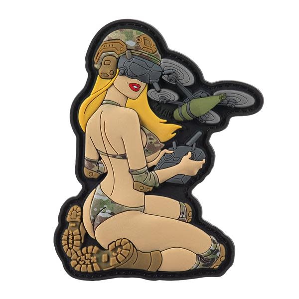 M-TAC Patch Tactical Girl №6 PVC drone