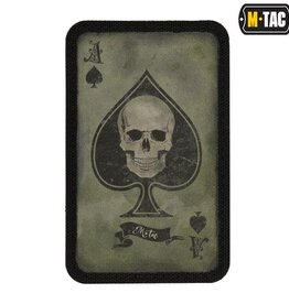 M-TAC patch Ace of Spades Ranger Green/Black