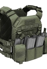 Warrior Assault Systeem Recon Plate Carrier w Pathfinder Chestrig - Olive Drab