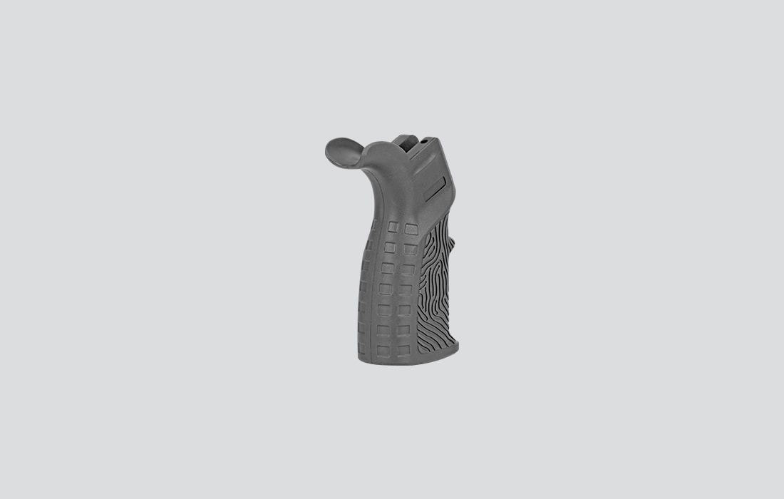 DLG Tactical DLG AR 15 RUBBERIZED GRIP WITH BEAVERTAIL FINGERPRINT DLG-123