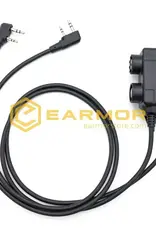 OPSMEN EARMOR - DUAL PTT KENWOOD/BAOFENG m56-u17