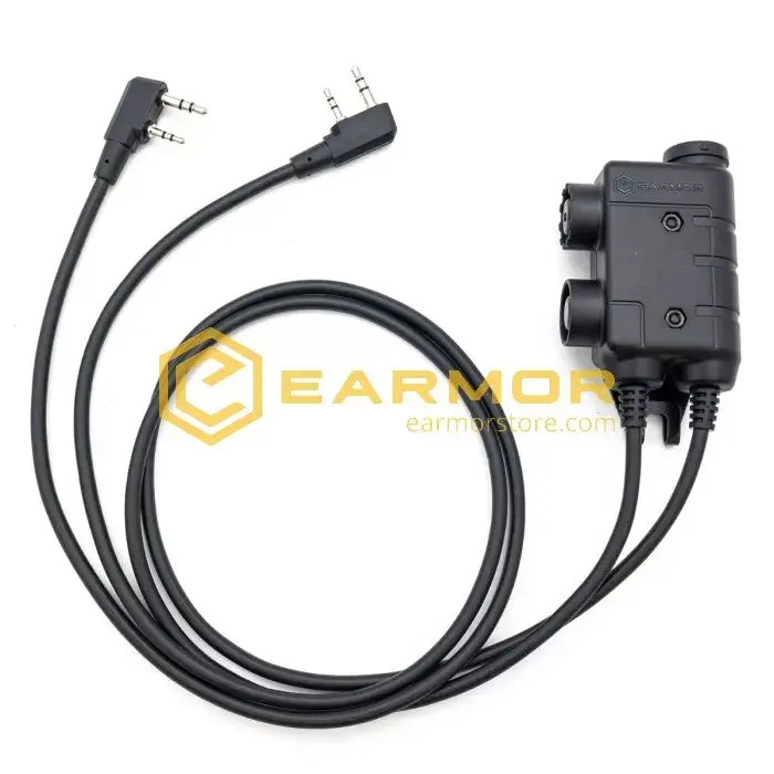 OPSMEN EARMOR - DUAL PTT KENWOOD/BAOFENG m56-u17