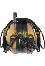 OPSMEN Earmor M32-MOD4 TN Professioneller elektronischer Ohrenschützer TAN M32-MOD3 TN