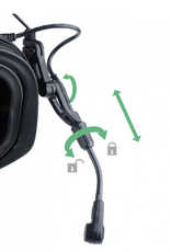 OPSMEN Earmor M32H- Mod4 -Folage Green Tactical Hearing Protection Helmet Version