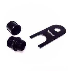 VORSK Gewindeadapter 12 mm CW|14 mm CCW (Schwarz)