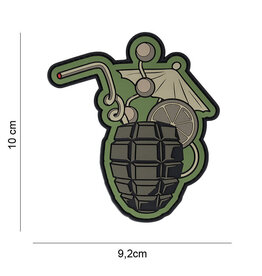 101 inc Copy of Patch 3D  PVC Navy seals brown