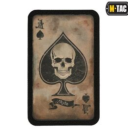 M-TAC patch Ace of Spades Ranger Coyote/Black