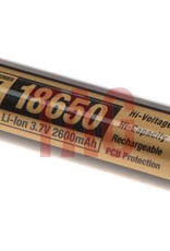 Claw Gear 18650 Battery 3.7V 2600mAh