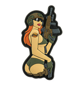 M-TAC Patch Tactical Girl №4 PVC Ore
