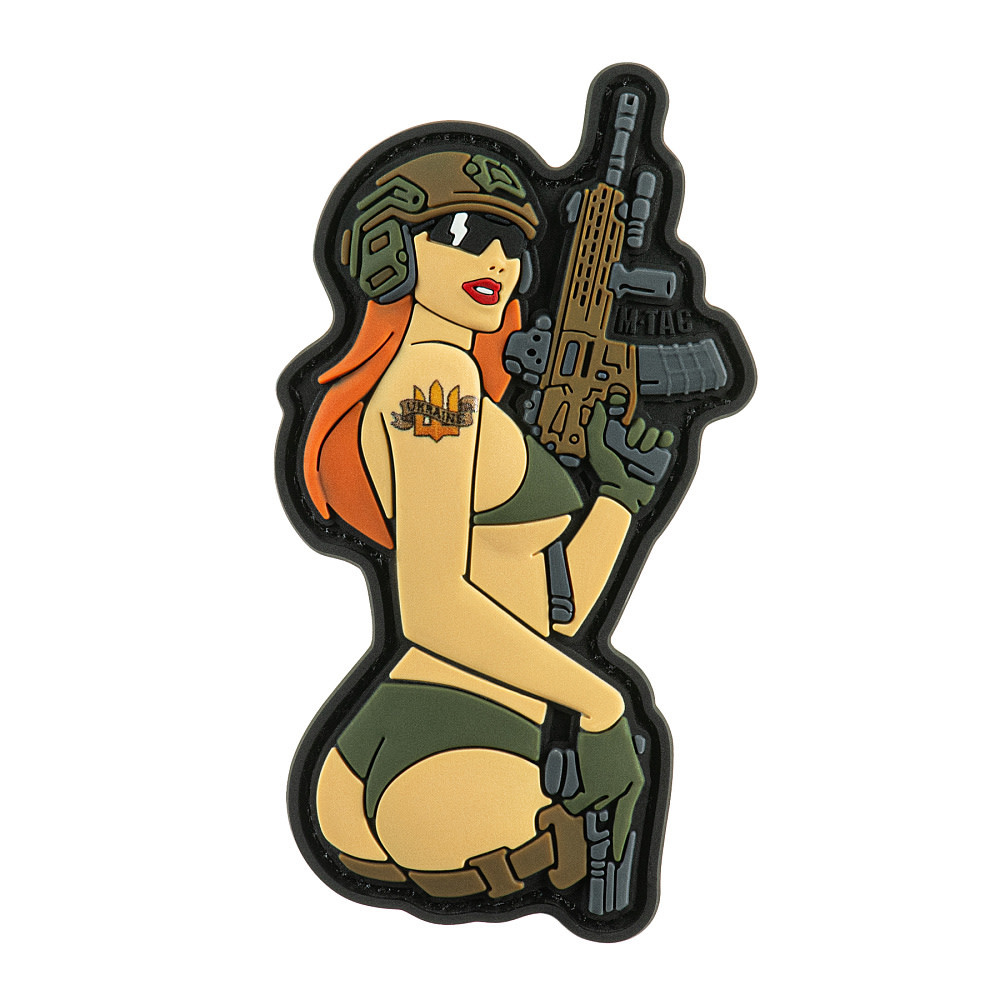 M-TAC Patch Tactical Girl №4 PVC Erz