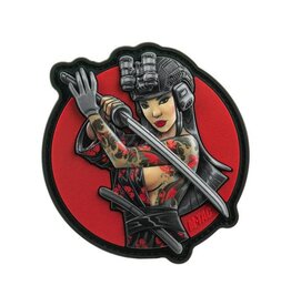 M-TAC M-Tac patch Tactical girl #3 Watterfall Black PVC