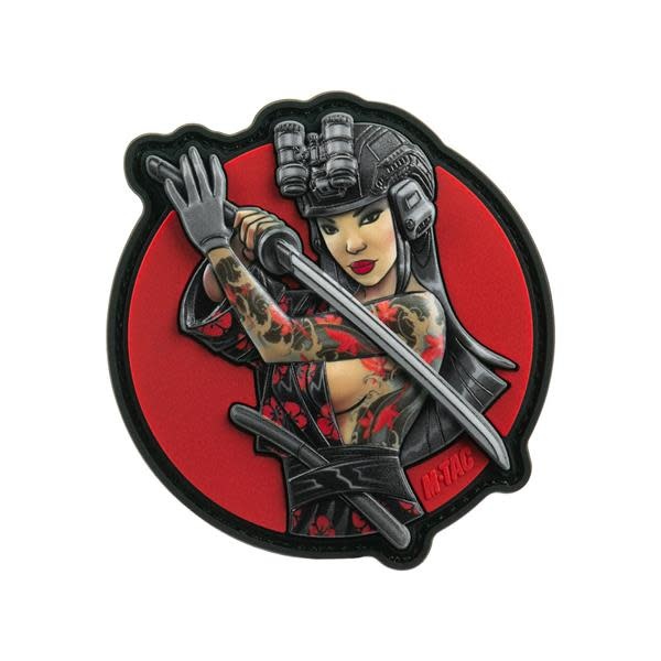 M-TAC M-Tac patch Tactical girl #3 Watterfall Black PVC