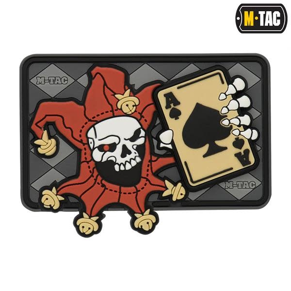 M-TAC M-Tac Patch Joker Skull 3D PVC