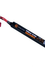Evolution airsoft Li-ion 7.4V 2500mAh 18.5Wh with T- Plug (mm 130x20)