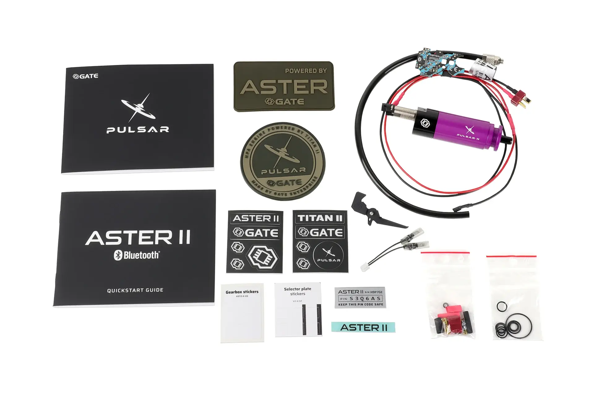 Gate H HPA Engine – set with TITAN II Bluetooth® Expert (rear)