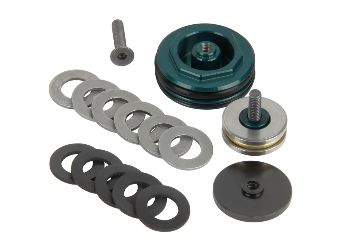 Gate EON POWER HYBRID Kolbenkopf [CNC] + Gewichtspolster-Set rev. 3