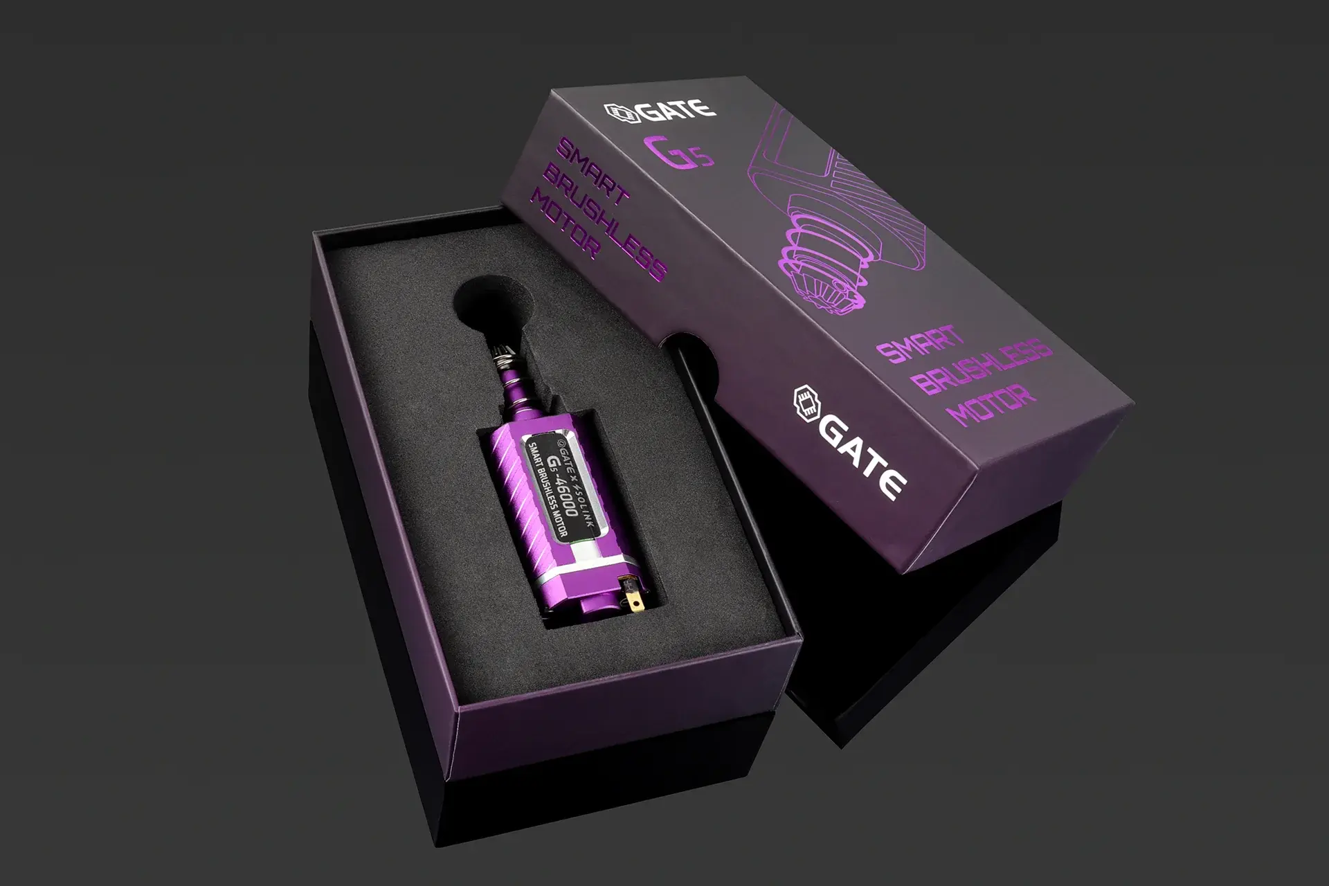 Gate G5 Smart Brushless Motor Long
