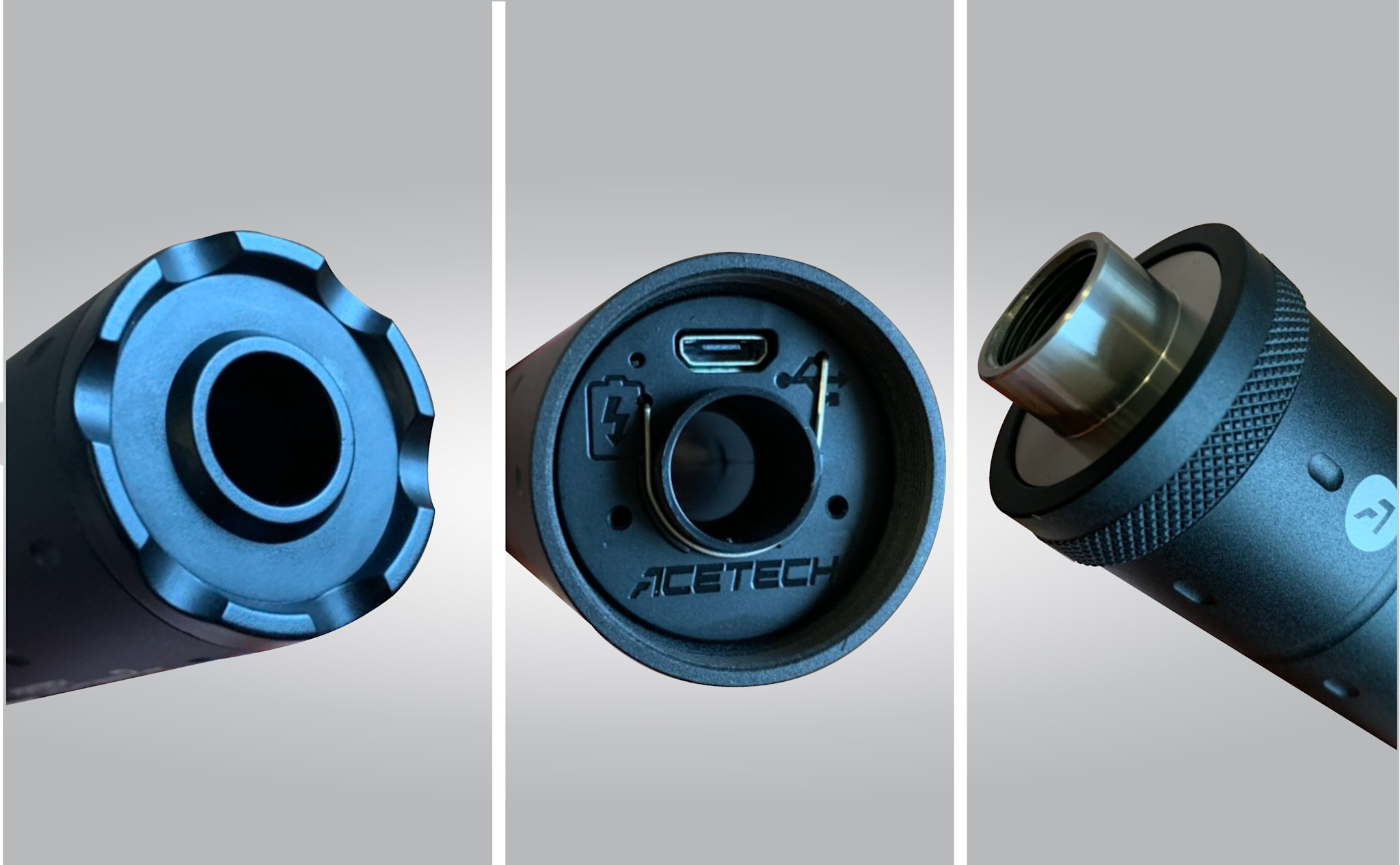 ACETECH Acetech Lighter BT Mock (Black) concave