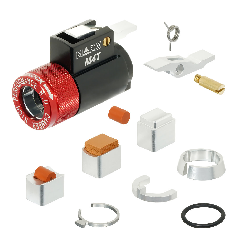 MAXX CNC Aluminum Hopup Chamber M4T One (For TM MWS M4)