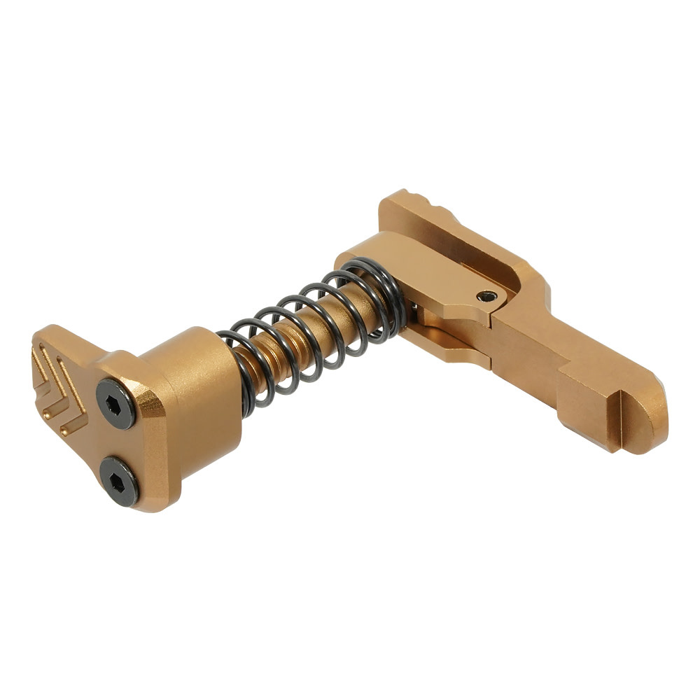 MAXX MAXX CNC Aluminum Advanced Magazine Release (Style A) (Dark Earth) (For MTW M4