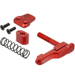 MAXX CNC Aluminum Advanced Magazine Release (Style A) (RED) (For MTW M4