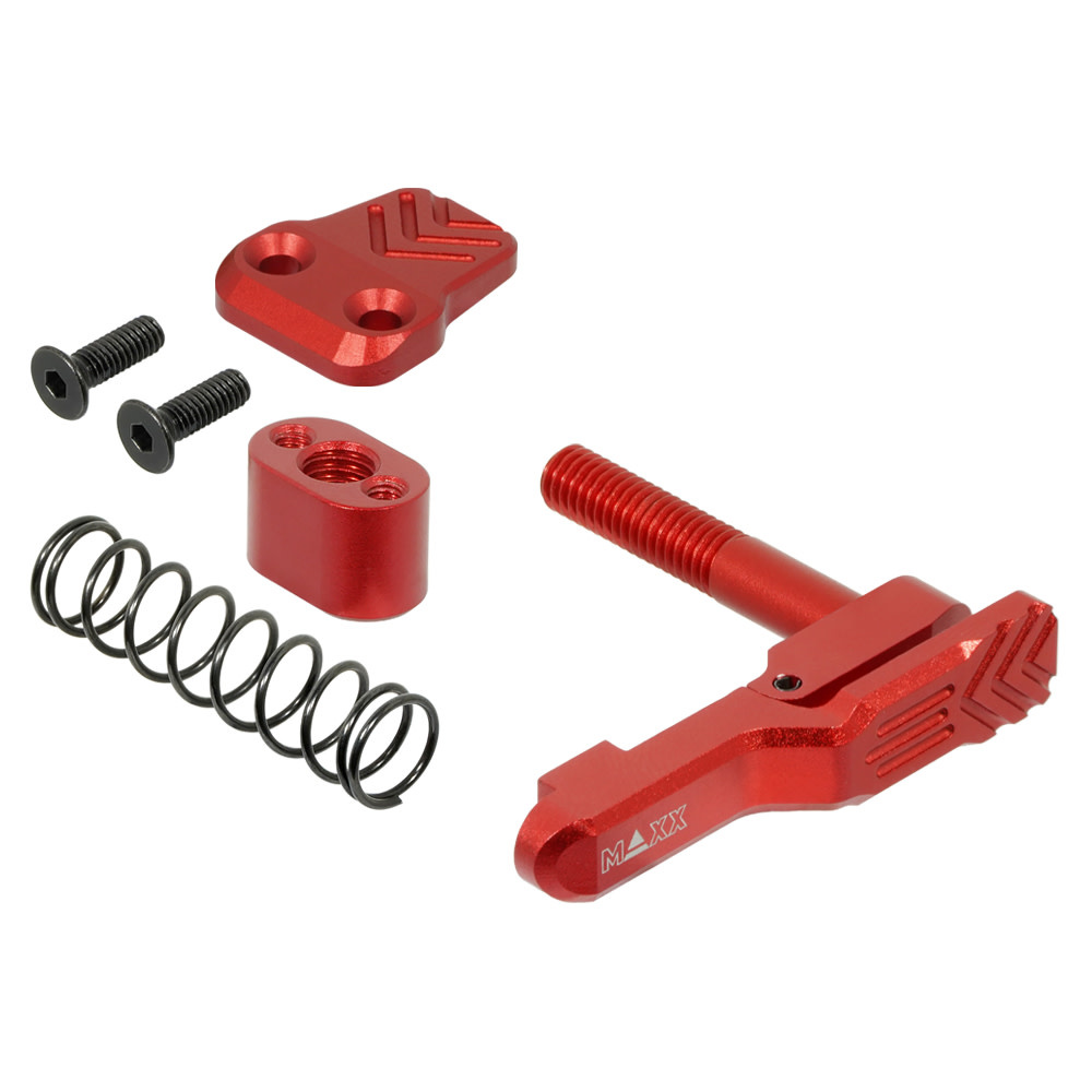 MAXX CNC Aluminium Advanced Magazine Release (Stil A) (ROT) (Für MTW M4
