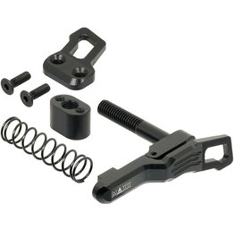 MAXX Erweiterter Magazinauslöser aus CNC-Aluminium (Stil B) (Schwarz) (für MTW M4)